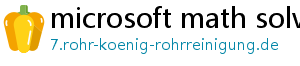 microsoft math solver